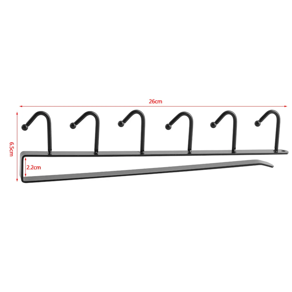 

Kitchen Cupboard Home Storage Rack Cupboard Shelf Hanging Hook Organizer Closet Clothes Glass Mug Shelf Wardrobe Holder