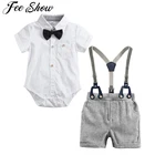 Одежда для малышей; Костюм для Cake Smash для мальчиков; Одежда для дня рождения; Костюм Джентльмена на свадьбу; Одежда для мальчиков; Милый реквизит для фотосъемки