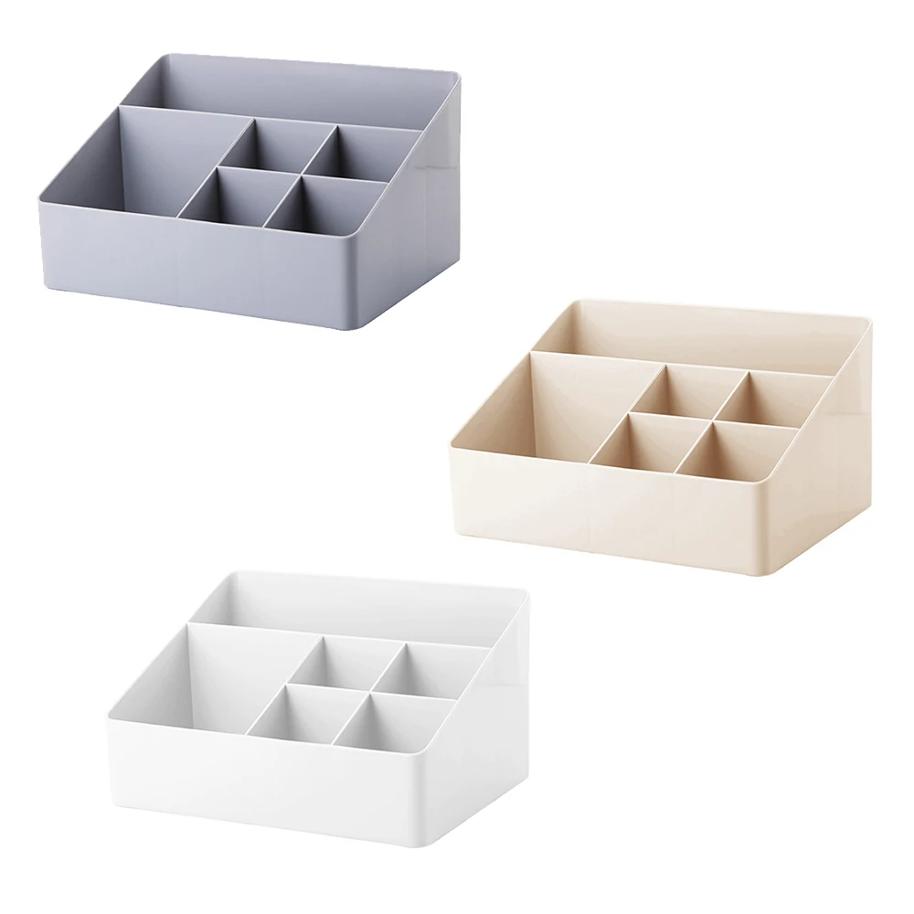 Makeup Organizer Large Capacity Bathroom Storage Box Cosmetic Organizer Desktop Make Up Jewelry Storage Case Sundries Container