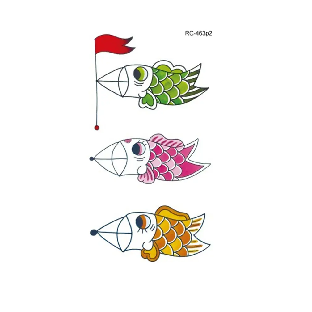 

Fashion Waterproof Disposable Tattoo Stickers Ins Wind Personality Color Small Fresh Men And Women Tattoo Stickers