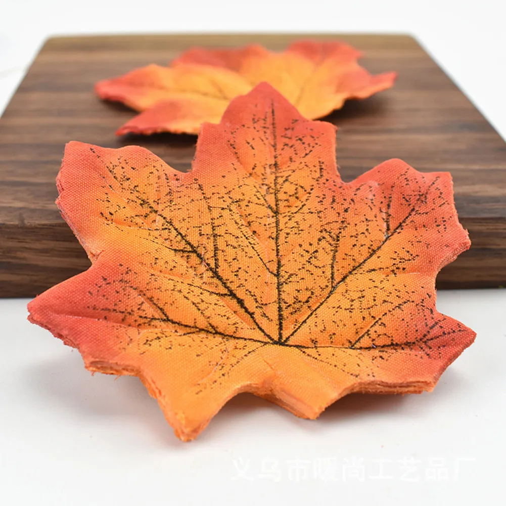 200 шт. декоративные кленовые листья для украшения дома | Дом и сад