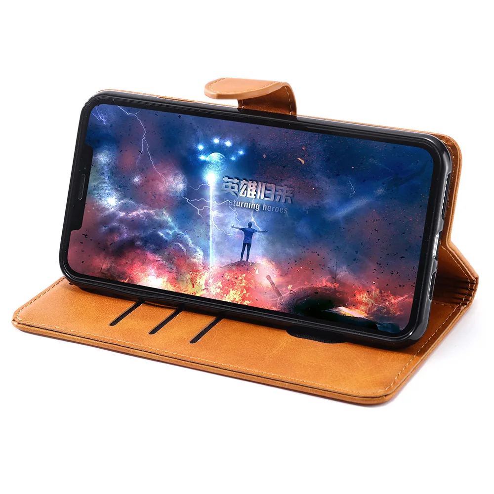 Luxury Protective Leather Flip Cover Protector Case for DOOGEE Y8 Y7 N10 With Stand Design Funda Custodia Housse Coque | Мобильные