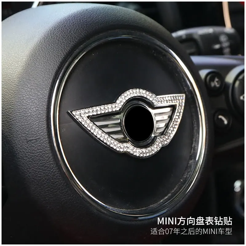Car Accessories Steering Wheel Stickers for BMW Mini Cooper Countryman Decorative Interior Modification | Автомобили и мотоциклы