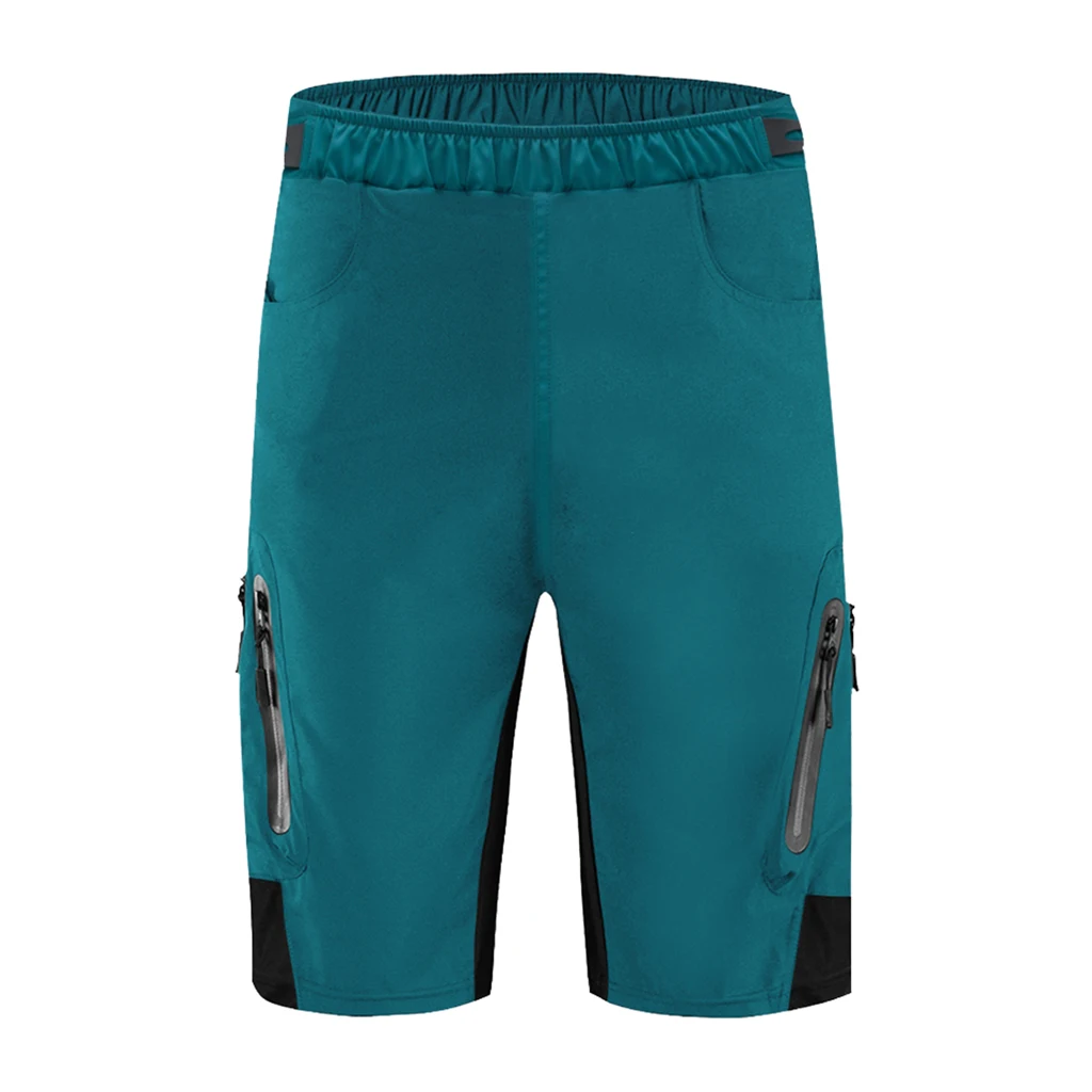 

Mens MTB Shorts Mountain Bike Shorts Wind Repellent Breathable Baggy Pants with