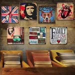 Retro Running Family Surf Metal Sign | Plaques &amp Signs