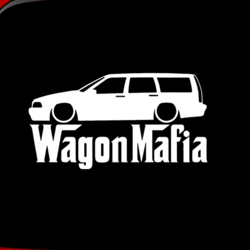 Volkrays водонепроницаемая искусственная Автомобильная наклейка универсал мафия