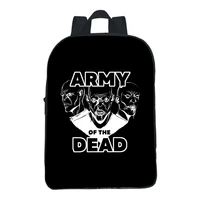 army of the dead school bag children bookbag student backpack horror movies cosplay travel rucksack gift mochila boys girls bag