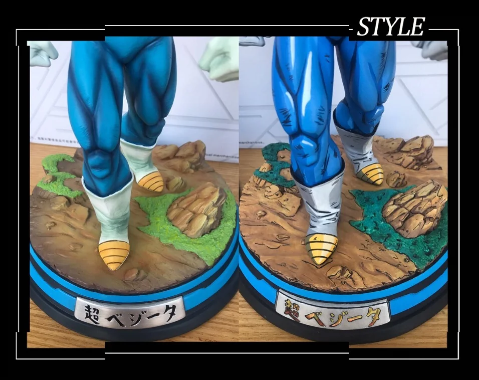 Модель вееров Dragon Ball Z super saiyan 2 Вегета GK статуя смолы фигурка для коллекции