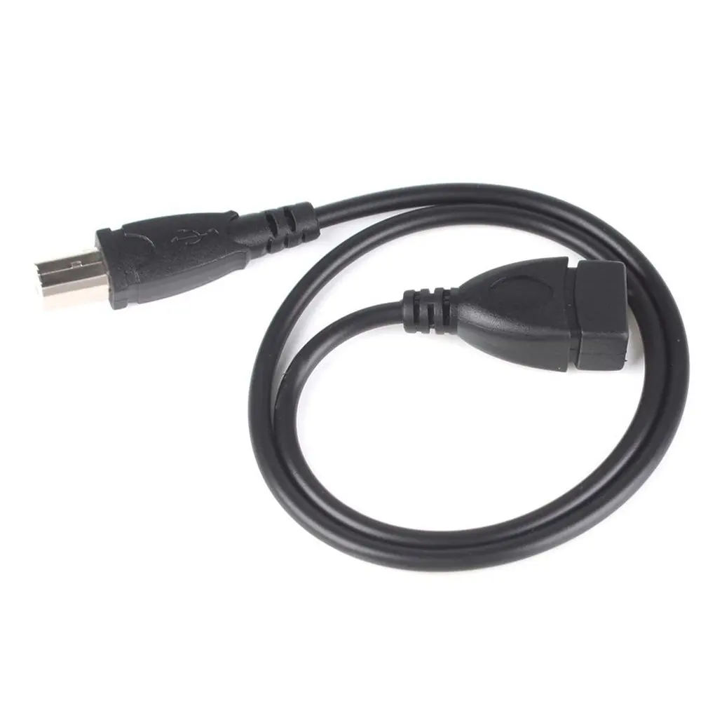 Кабель-адаптер для принтера со штекером USB 2 0 A на штекер B сканер 90 градусов кабель