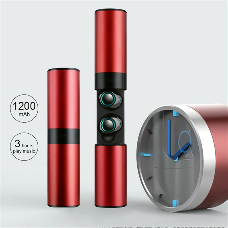 TWS Bluetooth наушники 5 0 беспроводные HIFI спортивные сенсорные игровая Музыкальная