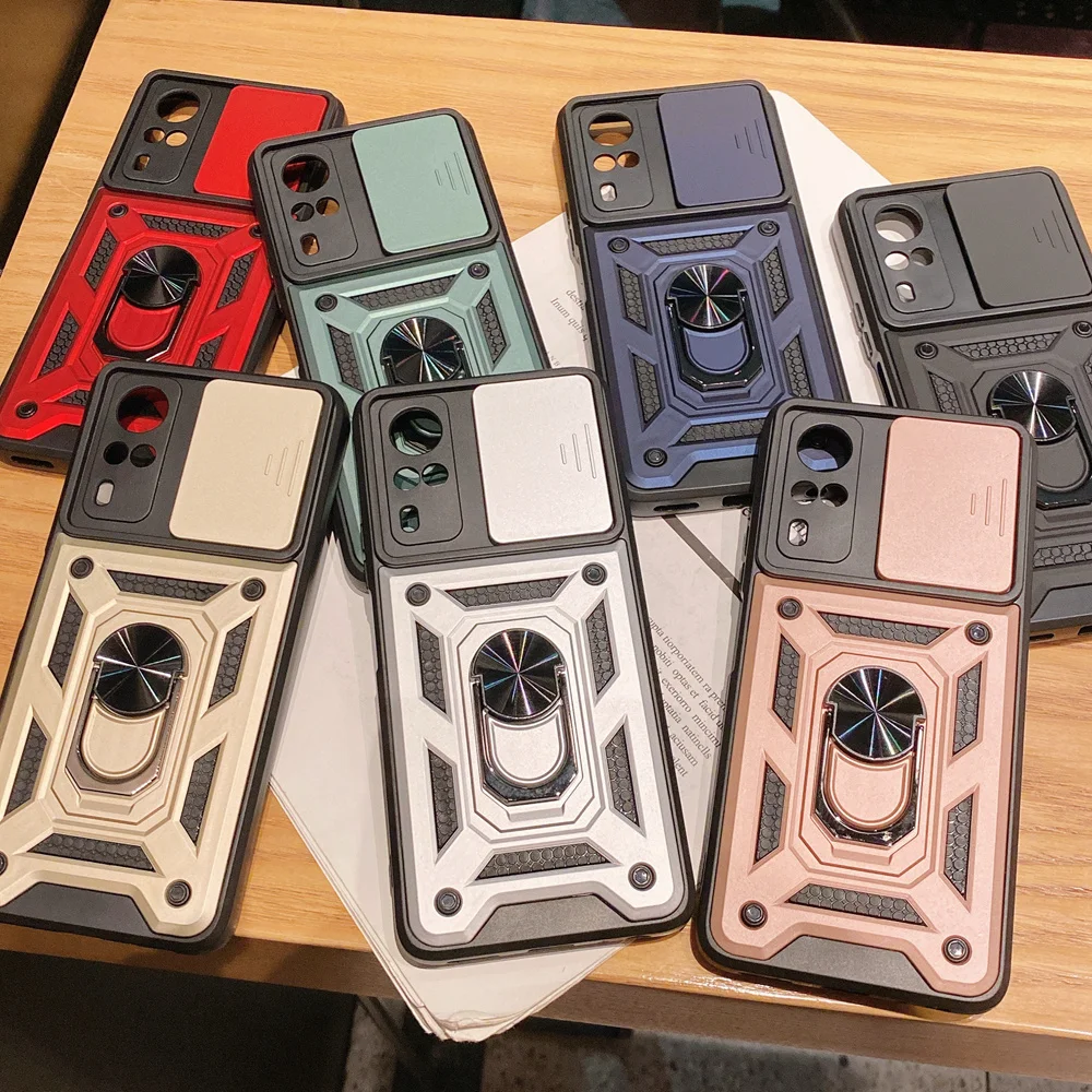 KEYSION Shockproof Case for VIVO Y51 Y51A Y31 Y53S Y20 sG Y20A Y12 Y15 Y17 Push Pull Camera Protection Phone Cover V21 | Мобильные
