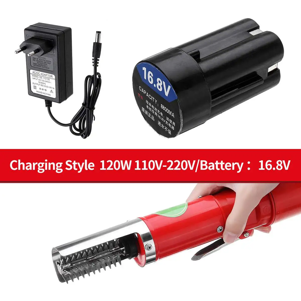 

96W Electric Charging Fish Scaler Portable Fishing Scalers Clean Fish Remover Cleaner Descaler Scraper Seafood Tools 2200MAH