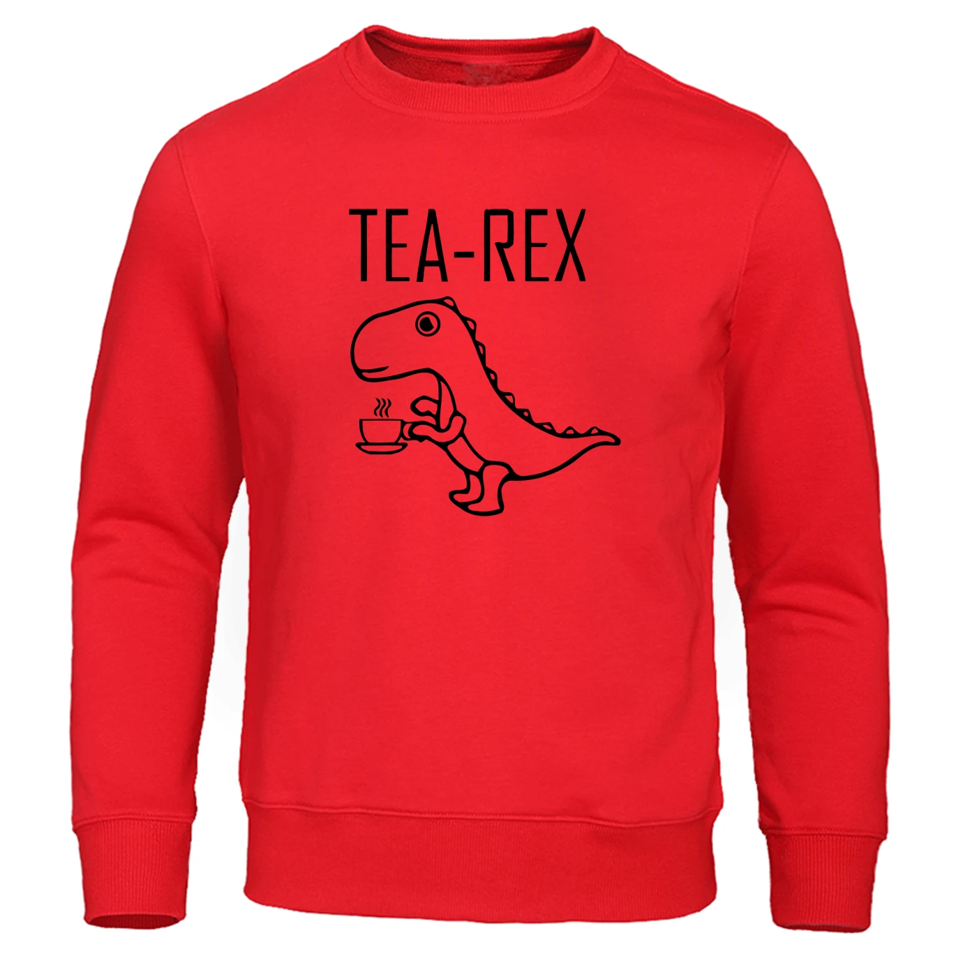 Мужские толстовки с капюшоном tea Rex мужские Забавный брендовый пуловер