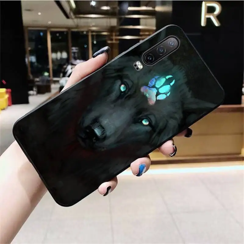 

NBDRUICAI The Starry Wolves Animal Wolf Coque Shell Phone Case for Huawei P40 P30 P20 lite Pro Mate 20 Pro P Smart 2019 prime