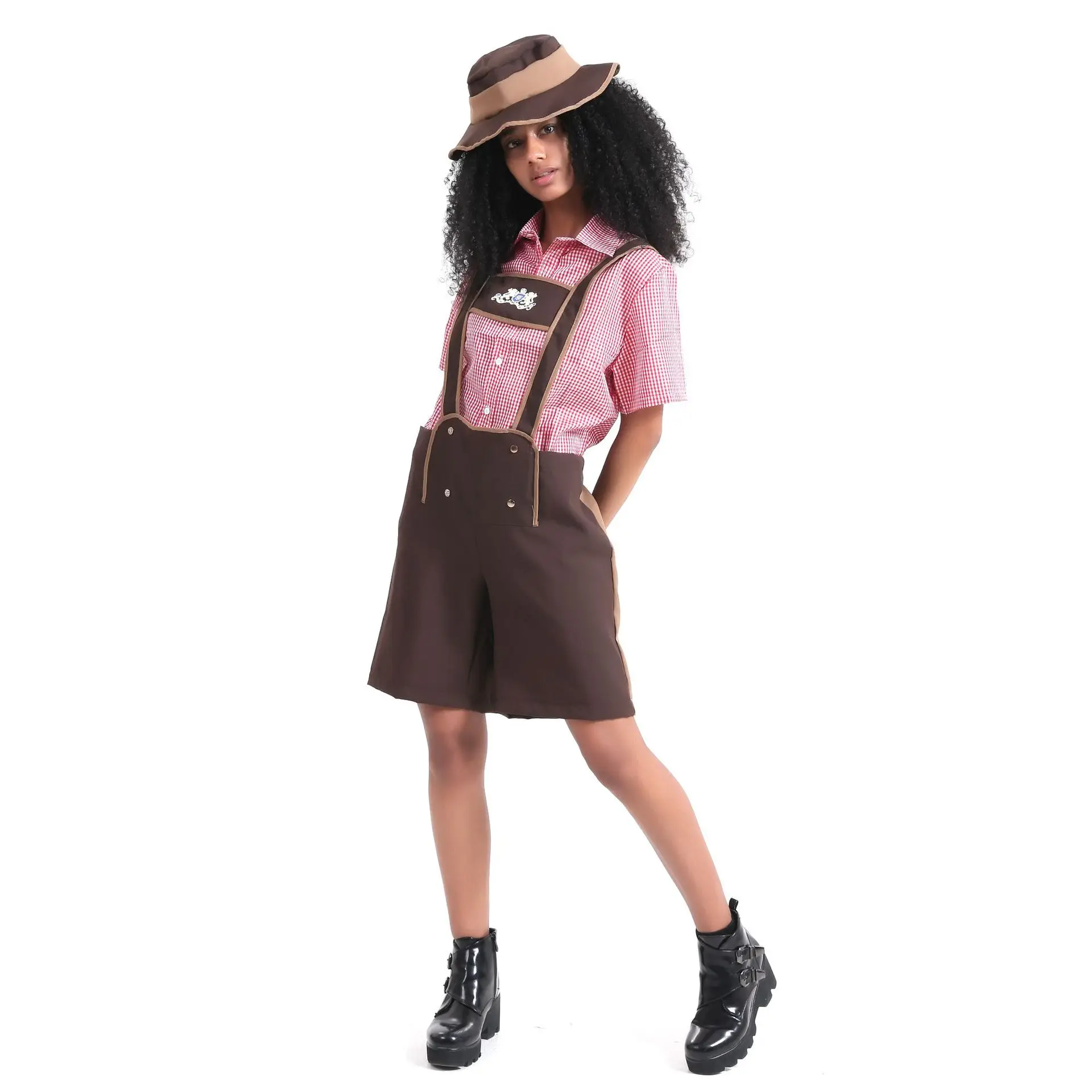 Женский костюм на Октоберфест Lederhosen немецкое маскарадное платье пивная