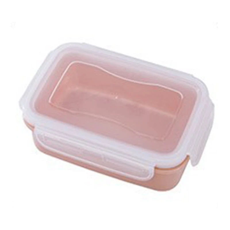Square Pink Микроволновый Ланч-бокс, герметичный, в свободном стиле, клетчатый Ланч-бокс, Ланч-бокс, переносная коробка для еды - Цвет: Square Pink