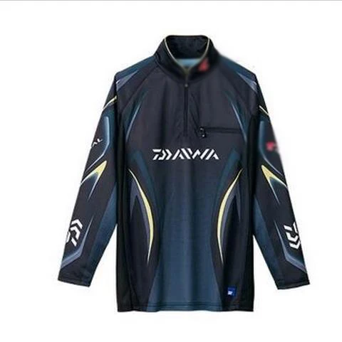 Дышащая рыболовная рубашка Daiwa куртка с длинным рукавом для рыбалки спортивная