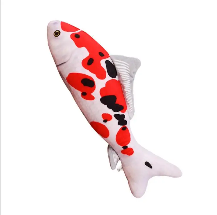 Подушка для рыбы Интерактивная игрушка кошек С Кошачьей Мятой | Дом и сад