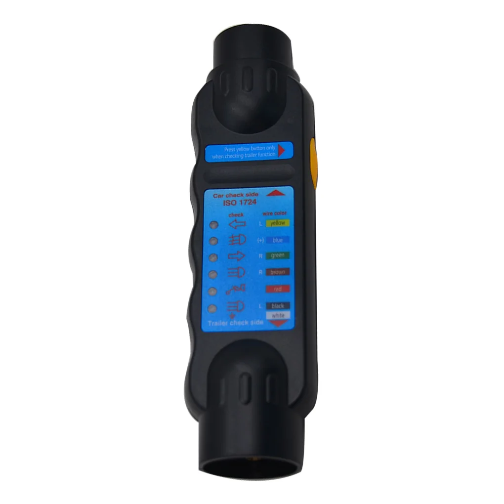 12 В 7 контактов автомобильный прицеп розетка тестер проводка транспортного