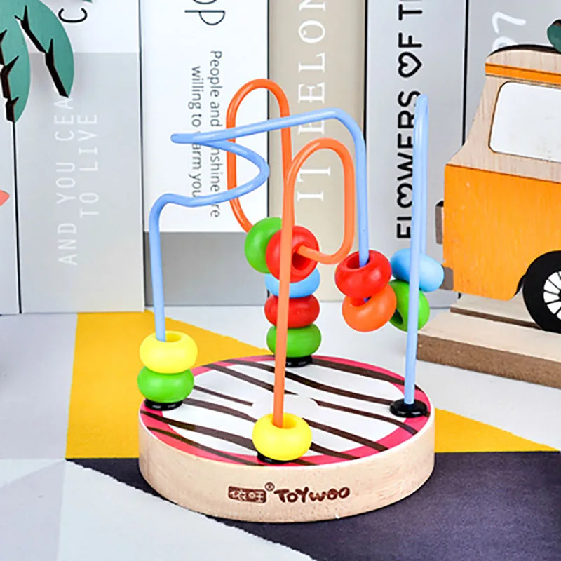 Деревянные игрушки монтессор Развивающие деревянные головоломки для мальчиков