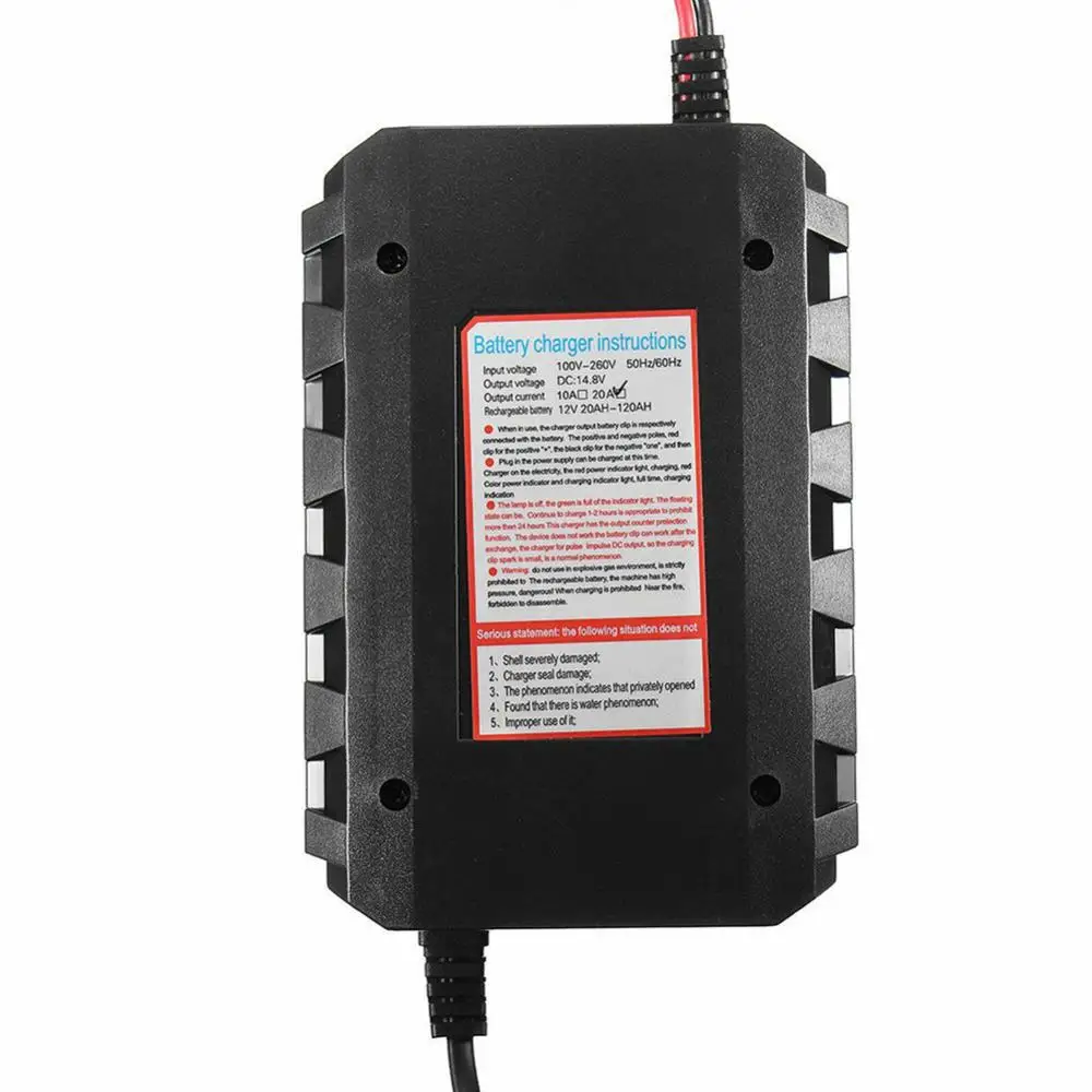 50% Wholesales 12v/20A Car Automobile LCD Display Intelligent Lead Acid Battery Power Charger |