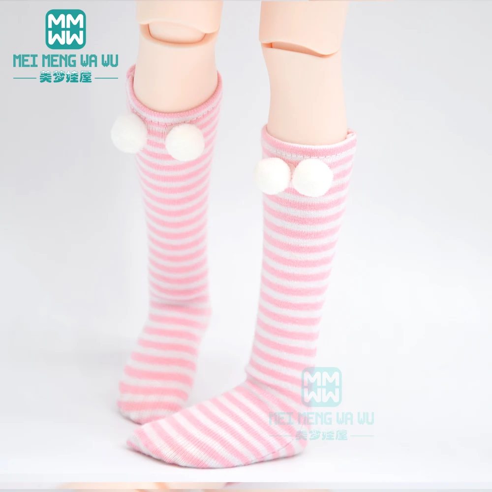 

accessories for 1/3 1/4 1/6 SD DD doll fashion striped socks, reticulated stockings, lace stockings
