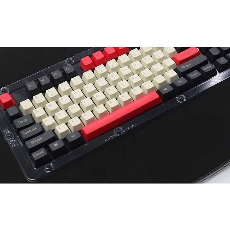 Piaget Red PBT Keycap матовая текстура устойчивая к маслам тонкая и непрозрачная основная