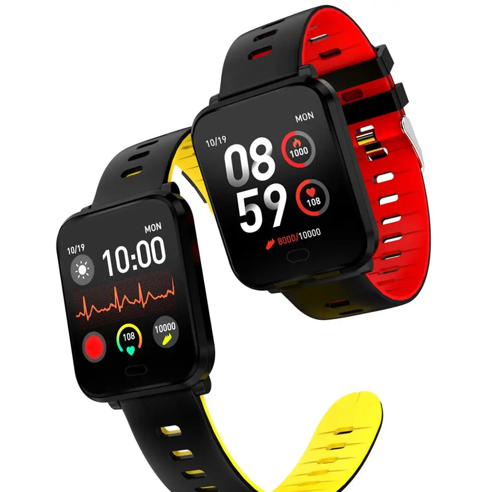 K10 IP68 Водонепроницаемые Смарт часы спортивные наручные браслеты пульсометр