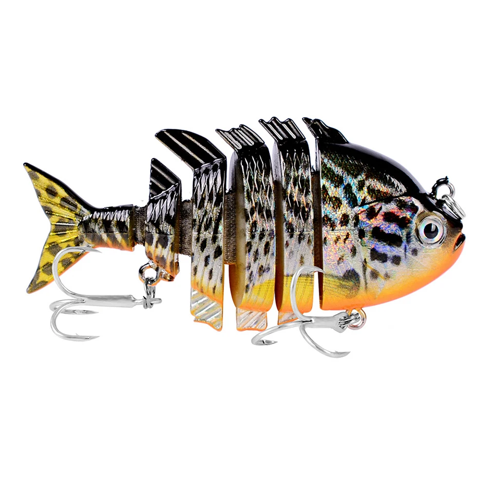 

KoKossi 1Pcs 14.5G/80MM Wobblers Multi Jointed Bait Minnow Fishing Lures Sinking Artificial Bait Pike Bass Carp Fishing Tools