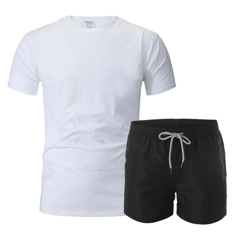 

Men's sports suit o-neck short sleeve zipper shorts basketball suit youth leisure two piece boys' fitness suit