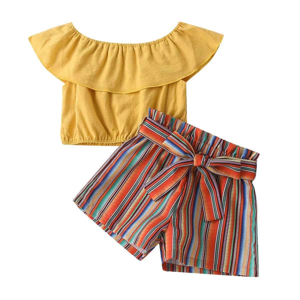 

Футболка без рукавов и с рюшами, на возраст 18-6 лет