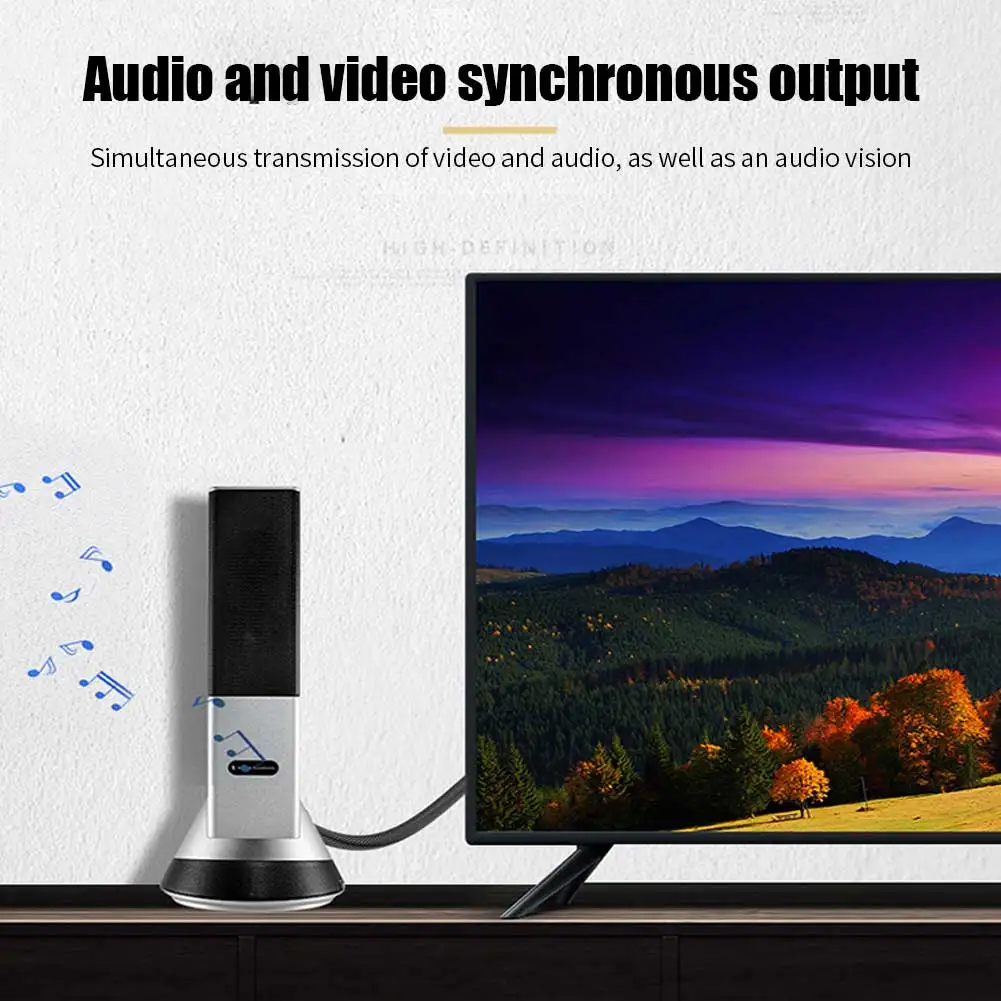 Кабель HDMI совместимый с 2 1 медными проводами 30AWG настоящий UHD HDR 48 Гбит/с 8K @ 60 Гц 4K 120