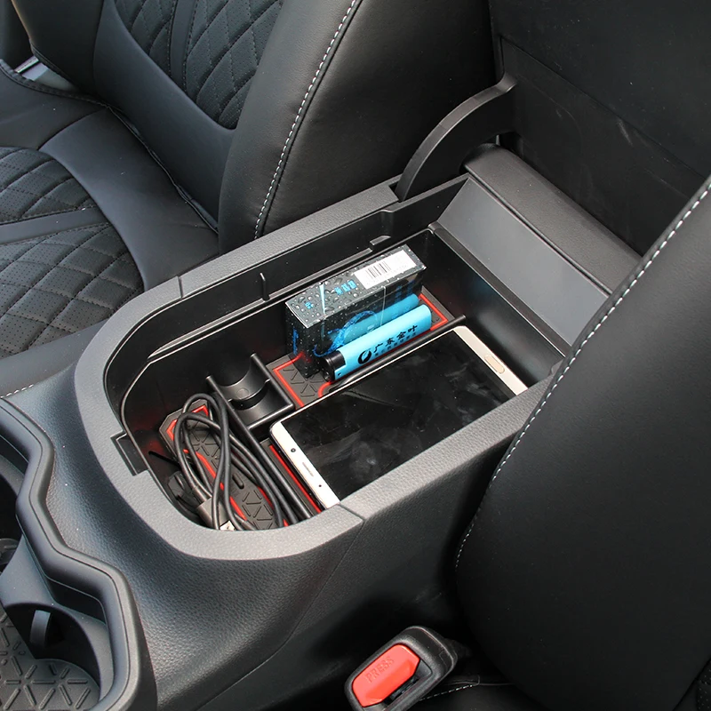 

Car-Styling Car Central armrest box storage box decoration For Toyota RAV4 2020