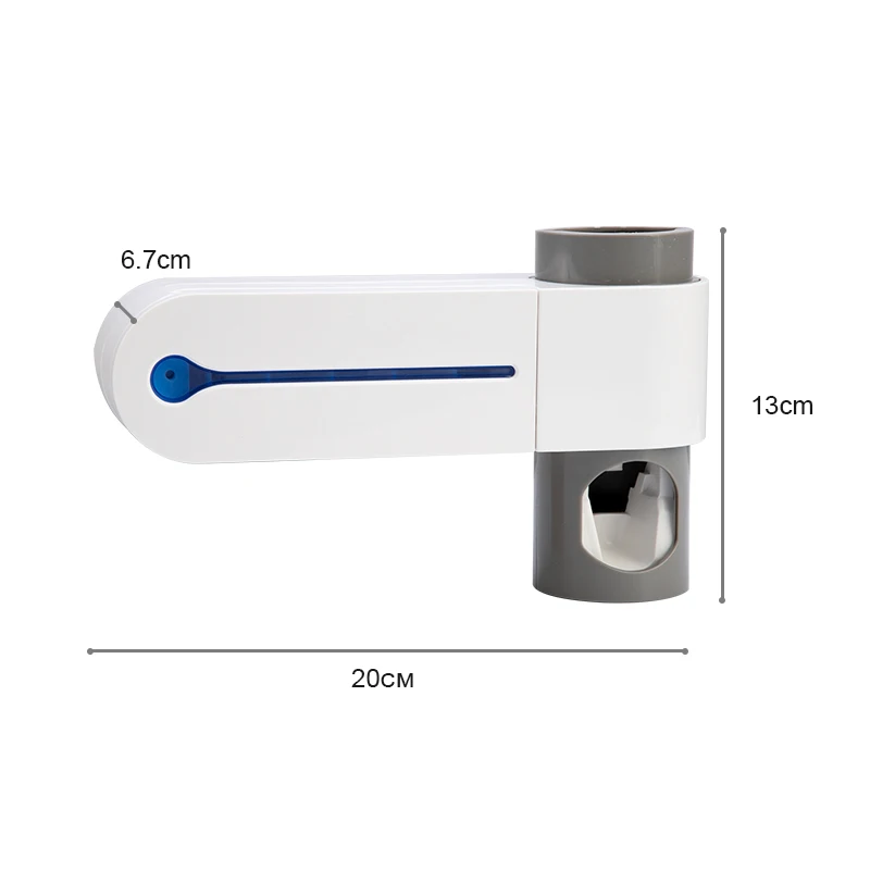 Ультрафиолетовый Автоматический Дозатор зубной пасты выжималка держатель щетки
