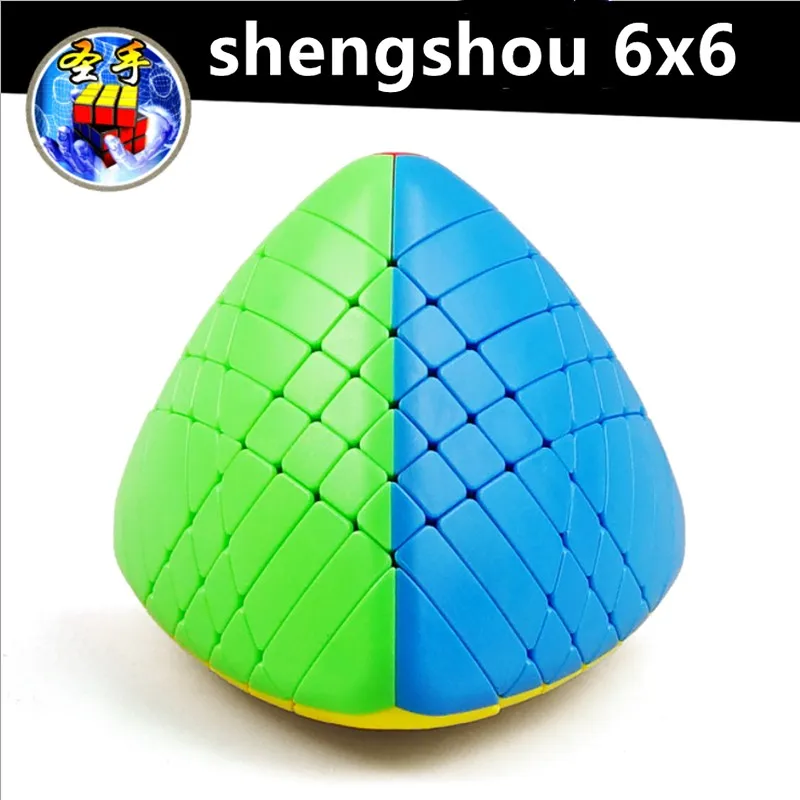 Shengshou 6x6x6 Mastermorphix Speed Cube 6x6 Rice Dumpling Magic Puzzle shengshou pyramid-shaped cubo Magico | Игрушки и хобби