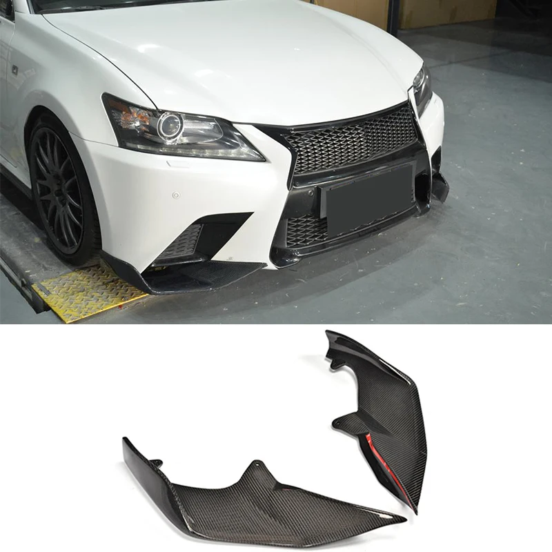 Разветвители для переднего бампера автомобиля Lexus GS F Sport Sedan 4 Door GS350 2012 2015 передние