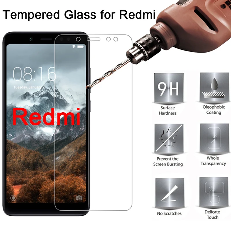 Защита экрана для Redmi Note 7 7S 6 5 Pro 5A Prime закаленное защитное стекло Xiaomi 4X 4 3 2 |