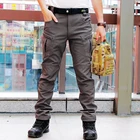 Брюки мужские флисовые, водонепроницаемые тактические армейские, в стиле милитари, для походов, скалолазания и активного отдыха