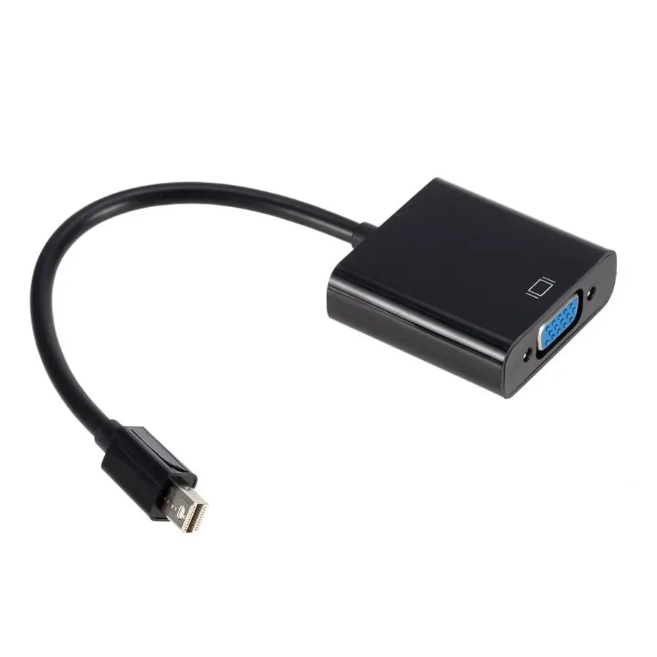 Grwibeou переходник с дисплейного порта MiniDP на VGA видео адаптер 1080P Thunderbolt Дисплей