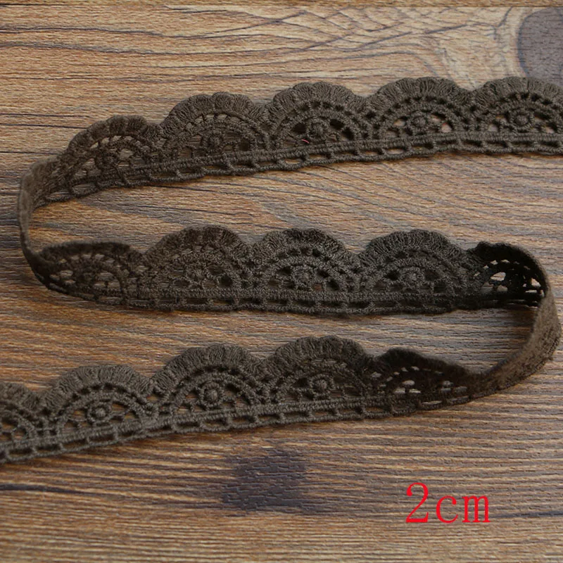 2 ярда 5 см розовый хлопковый тройной кружева для ремесла/одежды/шитья оптовая