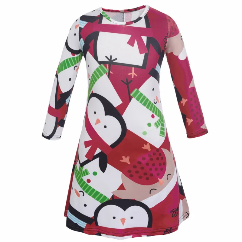 Рождественское семейное платье для мамы и дочки коллекция 2019 года осеннее с