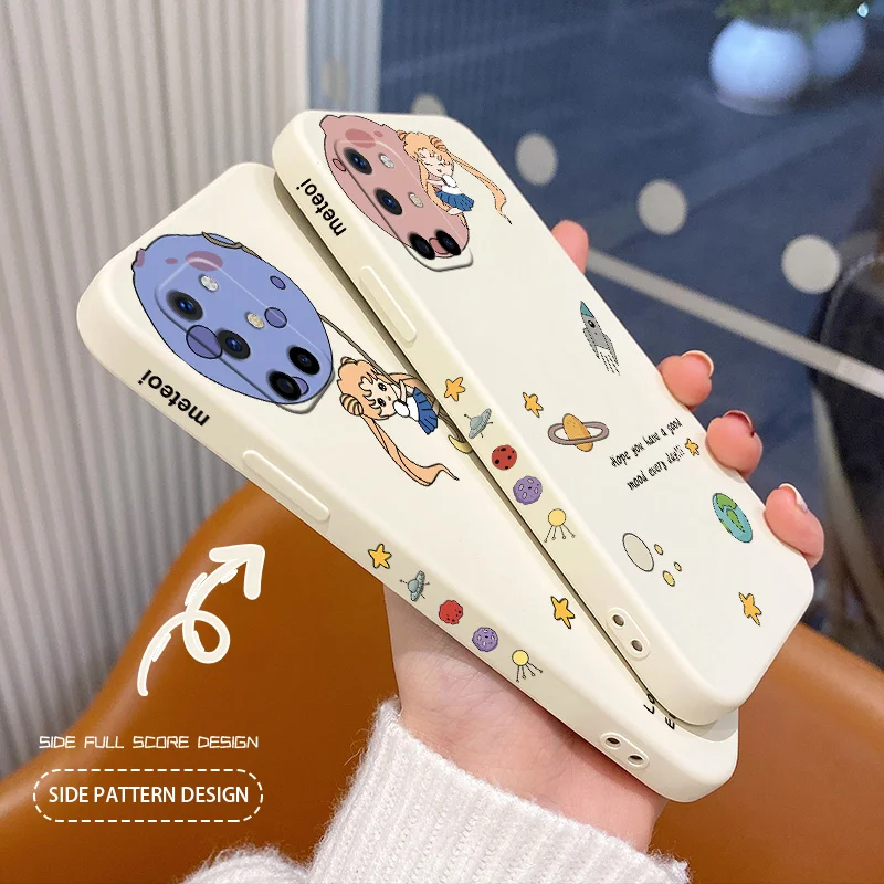 

Beautiful Girl Holding A Ball Phone Case For Oneplus 8t 9 9pro 9r pro Liquid Silicone Cover