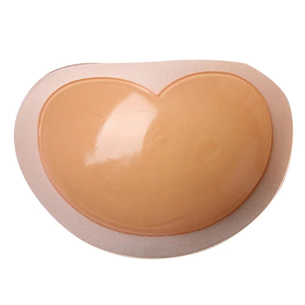 Женский 3D Плотный бюстгальтер в форме сердца силиконовый прокладка для сосков