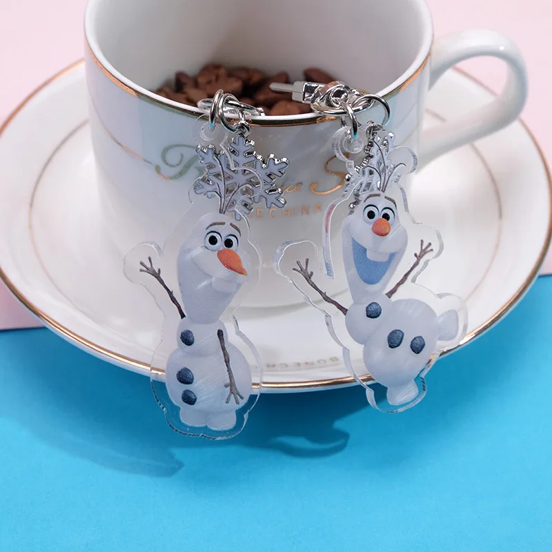 Брелок для ключей Холодное сердце Disney брелок с аниме фигуркой милого снеговика