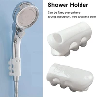 suction cup shower holder reusable durable suction cup shower bracket mount bathroom wall rack stand w0