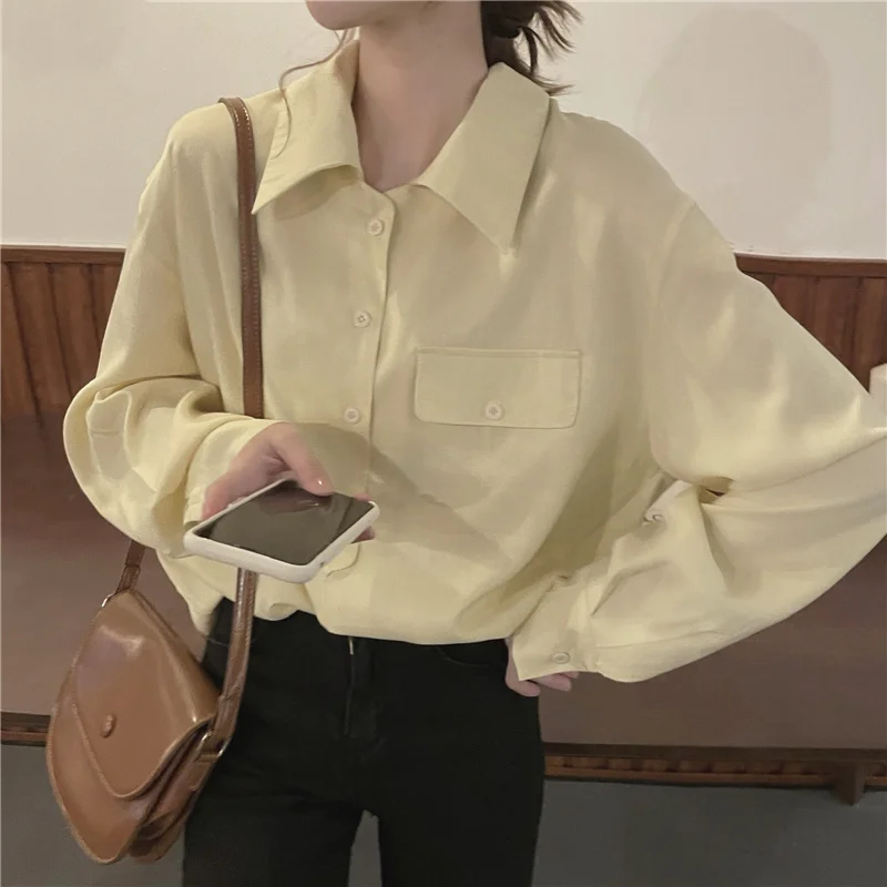 

Real Shot Cost-effective! Fall Retro Style Long Sleeve.