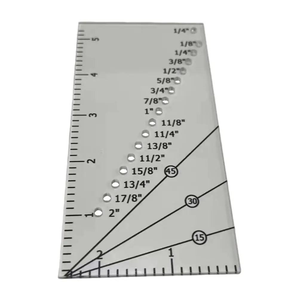 

Sewing Ruler Seam Guide Ruler Set Sewing Ruler Seam Guide Ruler Quilting Tool Acrylic Seam Guide Ruler For Sewing Machine Ap