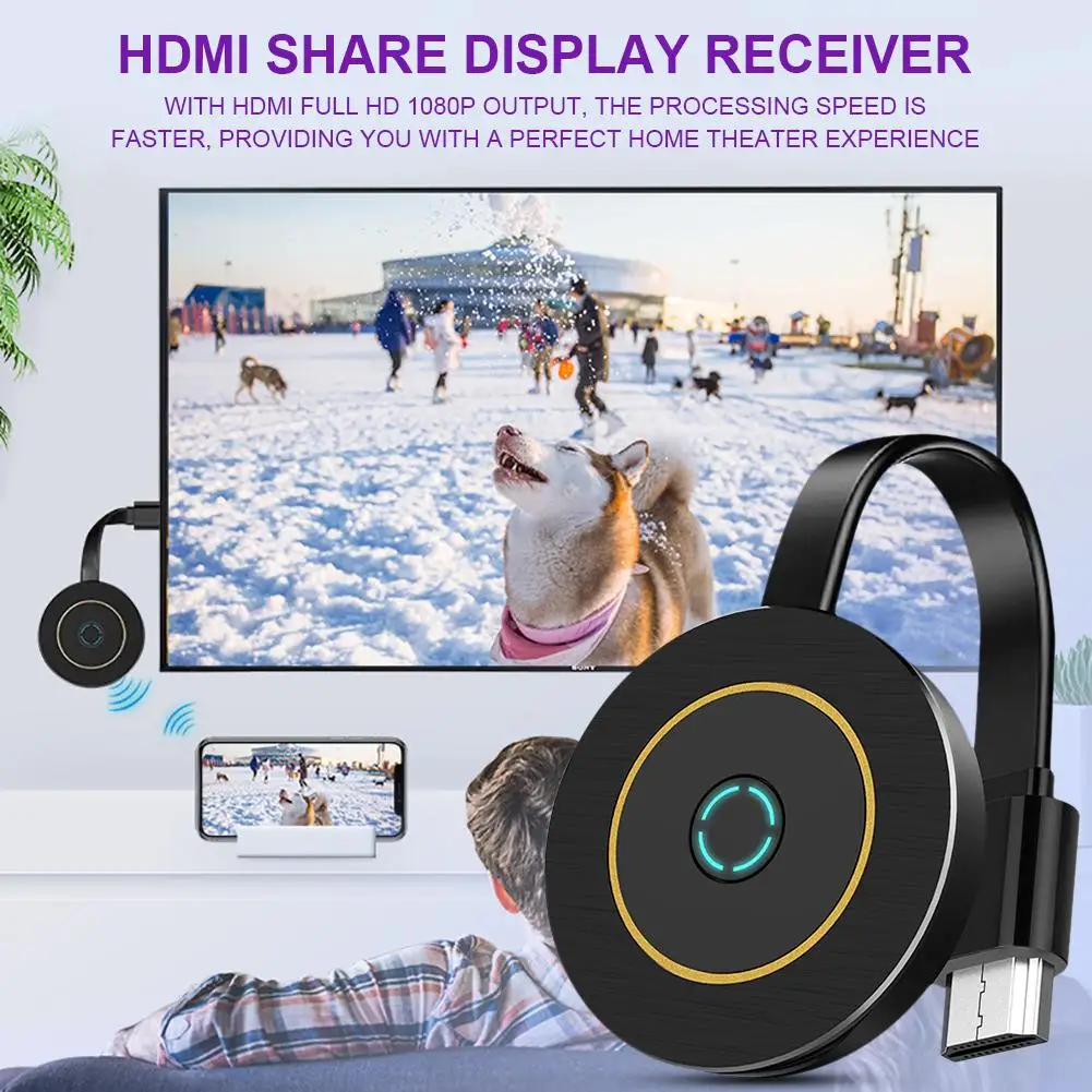 Новый G10 WIFI Дисплей ключ HDMI экран поделиться приемник беспроводной дисплей
