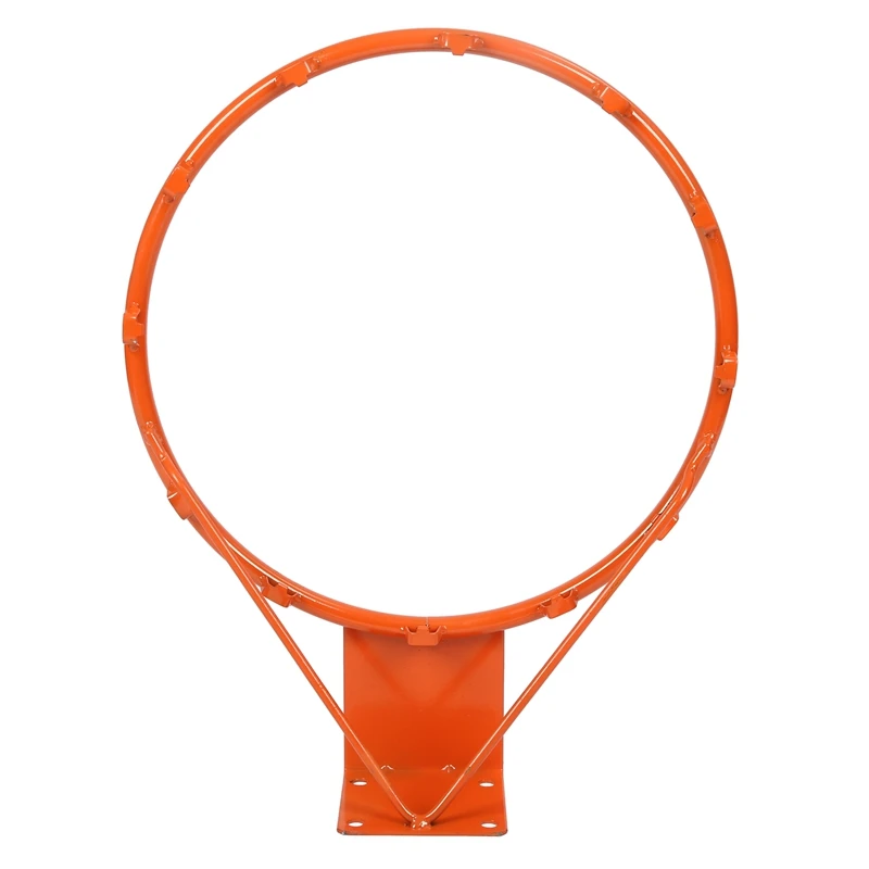 

Basketball Rim Net Indoor Outdoor Hanging Basketball Goal with All Weather Net Wall Mounted Basketball Hoop 18 inch