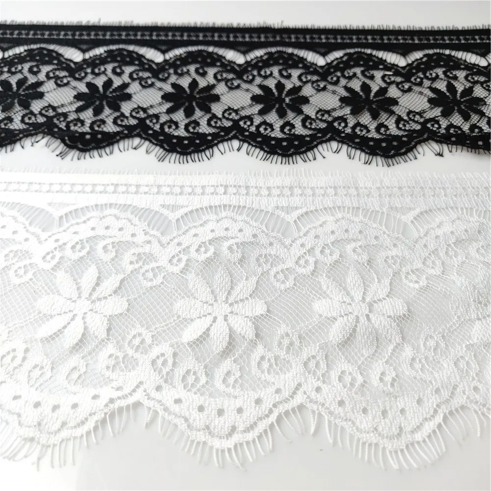 Ультратонкая нейлоновая кружевная ткань 3 ярда ширина 13 см|sewing accessories|embroidered lace